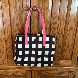Kate Spade Vinyl Check Purse